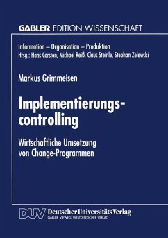 Implementierungscontrolling - Grimmeisen, Markus