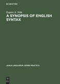 A Synopsis of English Syntax