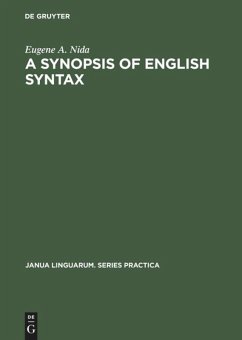 A Synopsis of English Syntax - Nida, Eugene A.