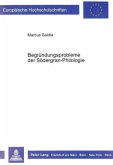 Begründungsprobleme der Södergran-Philologie