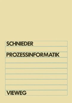 Prozeßinformatik - Schnieder, Eckehard