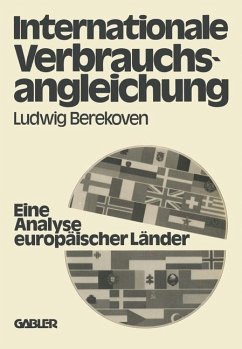 Internationale Verbrauchsangleichung - Berekoven, Ludwig