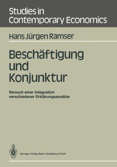 Beschäftigung und Konjunktur - Ramser, Hans-Jürgen
