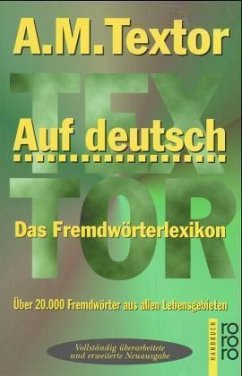 Auf deutsch - Textor, A. M.