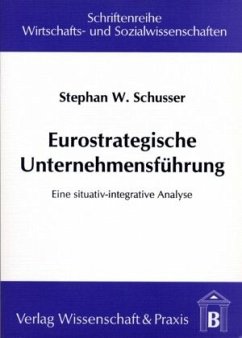 Cover Eurostrategische Unternehmensführung.