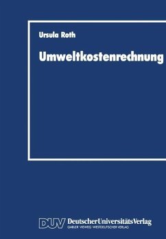 Umweltkostenrechnung - Roth, Ursula