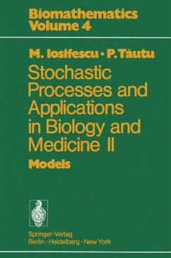 Stochastic processes and applications in biology and medicine II., Models.