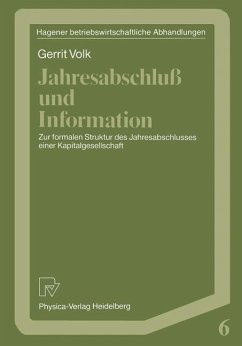 Jahresabschluß und Information - Volk, Gerrit