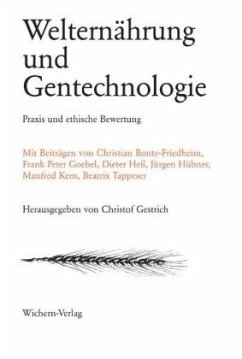 Cover Welternährung und Gentechnologie