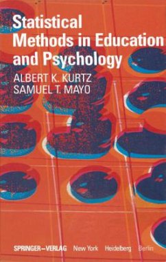 Statistical Methods in Education and Psychology - Kurtz, A. K.; Mayo, S. T.