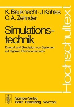 Simulationstechnik - Bauknecht, K.; Kohlas, J.; Zehnder, C. A.