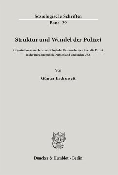 Cover Struktur und Wandel der Polizei.