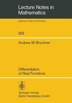 Differentiation of Real Functions - Bruckner, A. M.