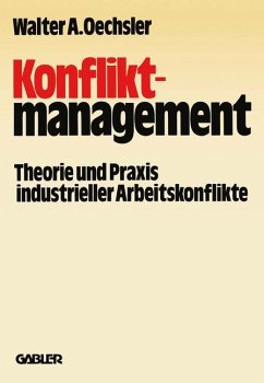 Konfliktmanagement - Oechsler, Walter A.