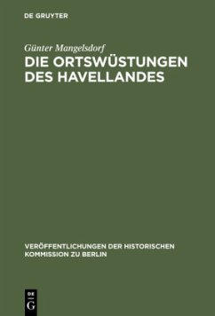 Die Ortswüstungen des Havellandes - Mangelsdorf, Günter