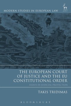 The European Court of Justice and the EU Constitutional Order - Tridimas, Takis