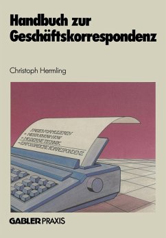 Cover Handbuch zur Geschäftskorrespondenz