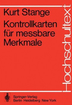 Kontrollkarten für messbare Merkmale - Stange, K.