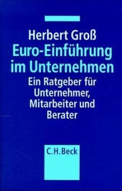 Euro-Einführung im Unternehmen, m. Diskette (3 1/2 Zoll) - Groß, Herbert