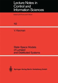 State-Space Models of Lumped and Distributed Systems - Kecman, Vojislav