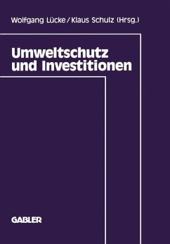 Umweltschutz und Investitionen - Lücke, Wolfgang