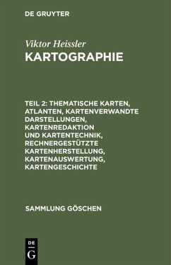 Cover Thematische Karten, Atlanten, kartenverwandte Darstellungen, Kartenredaktion und Kartentechnik, rechnergestützte Kartenherstellung, Kartenauswertung, Kartengeschichte