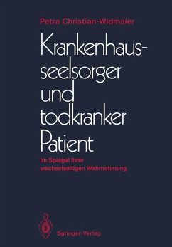 Krankenhausseelsorger und todkranker Patient - Christian-Widmaier, Petra