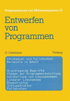 Entwerfen von Programmen - Oetzmann, Gerhard