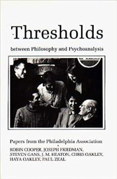 Cover Thresholds Between Philosphy and Psychoanalysis