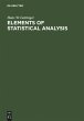 Elements of Statistical Analysis - Bild 1