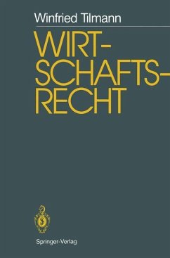 Wirtschaftsrecht - Tilmann, Winfried