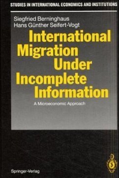 International Migration Under Incomplete Information