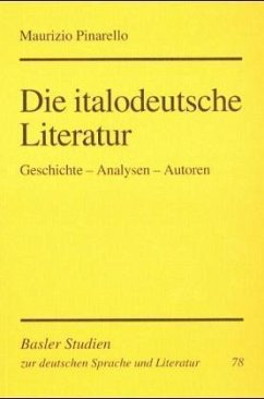 Cover Die italodeutsche Literatur