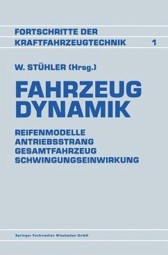 Fahrzeug Dynamik - Stühler, Waldemar