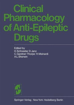 Clinical Pharmacology of Anti-Epileptic Drugs: Workshop on the Determination of Anti-Epileptic Drugs in Body Fluid II (WODADIBOF II) Held in Bethel, Bielefeld, Germany, 24 - 25 May, 1974 - Schneider, H.