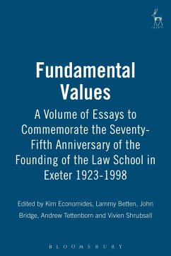 Fundamental Values - Economides, Kim / Betten, Lammy / Bridge, John / Tettenborn, Andrew / Shrubsall, Vivien (eds.)