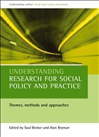 Understanding research for social policy and practice - Becker, Saul / Bryman, Alan (eds.)