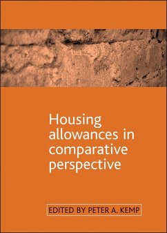 Housing Allowances in Comparative Perspective - Kemp, Peter