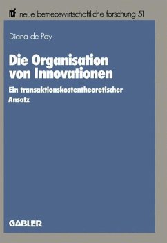 Die Organisation von Innovationen - Grosse, Diana