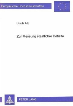 Cover Zur Messung staatlicher Defizite