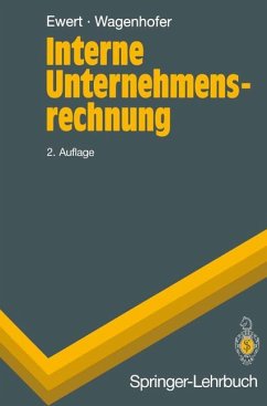 Interne Unternehmensrechnung. Alfred Wagenhofer, Springer-Lehrbuch