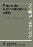 Theorie der Außenwirtschaftspolitik