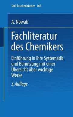 Fachliteratur des Chemikers - Nowak, A.