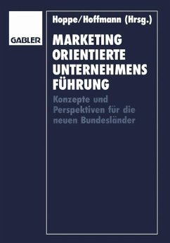 Marketingorientierte Unternehmensführung - Hoppe, Karl-Heinz
