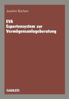 EVA Expertensystem zur Vermögensanlageberatung - Bachem, Joachim