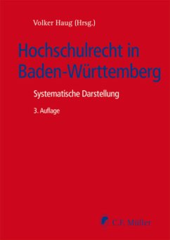 Cover Das Hochschulrecht in Baden-Württemberg