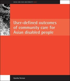 User-Defined Outcomes of Community Care for Asian Disabled People - Vernon, Ayesha