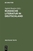 Russische Literatur in Deutschland