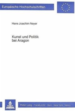 Cover Kunst und Politik bei Aragon