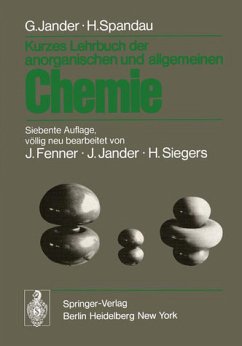 Kurzes Lehrbuch der anorganischen und allgemeinen Chemie